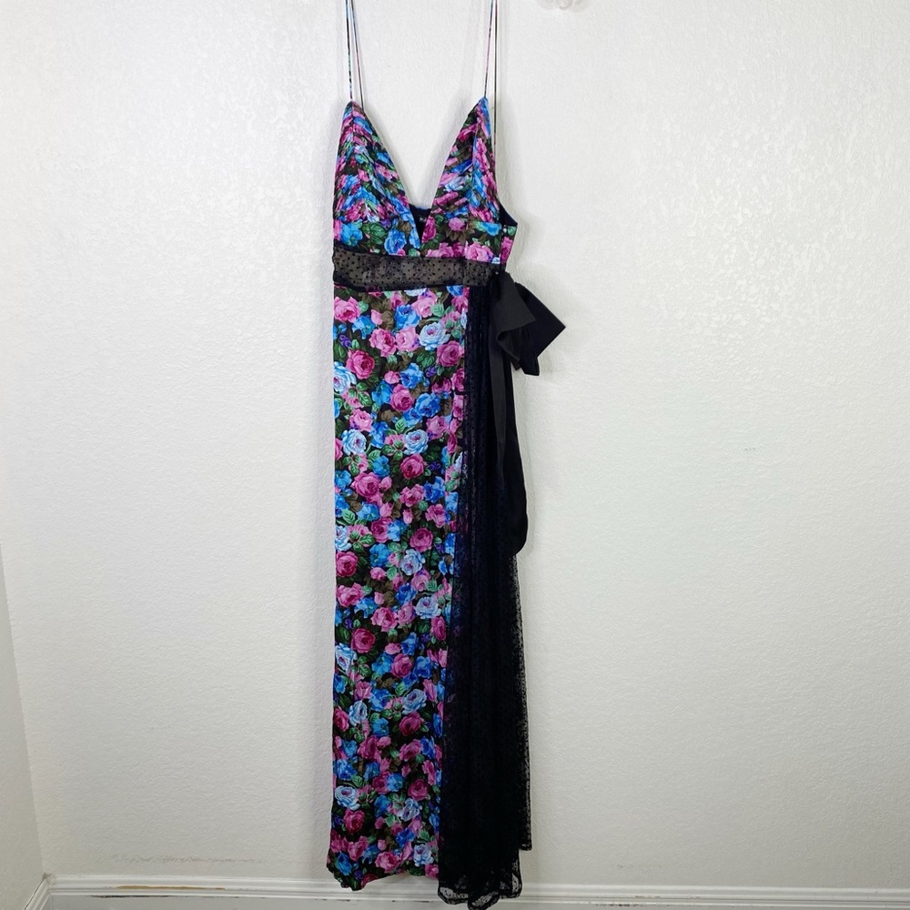 For Love & Lemons Midnight Rose Marley Maxi Dress - Picture 3 of 10